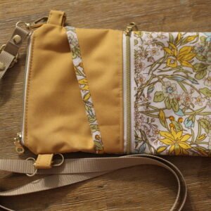 Pochette téléphone Kiwi - Jaune