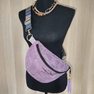 Sac banane violet